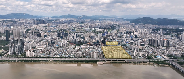 성동구 성수3지구 전경. [삼성물산 제공]