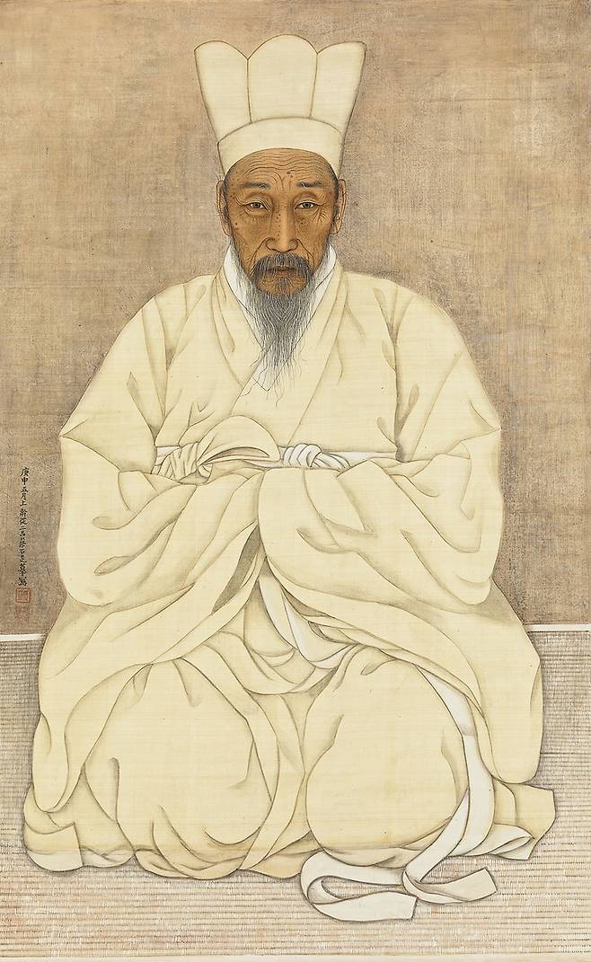 채용신 작 '간재 전우 초상' [서울옥션 제공. 재판매 및 DB 금지]