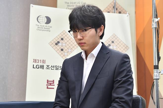 신진서 9단이 LG배 4강에 올랐다. [한국기원 제공. 재판매 및 DB 금지]