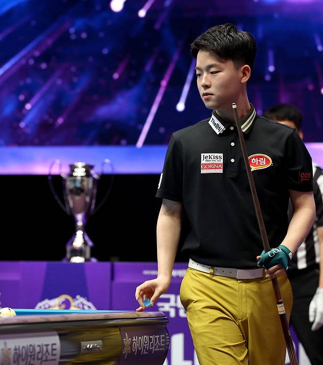 개인통산 네 번째 PBA 우승을 이룬 김영원. 사진=PBA
