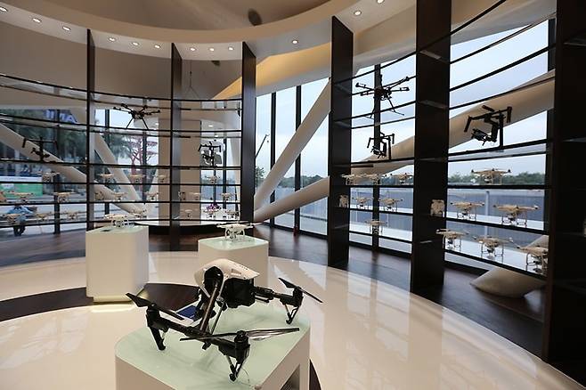 중국 선전 DJI 플래그십 스토어. / 사진=DJI 홈페이지 캡처