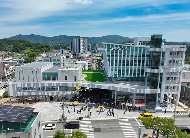 전남 보성군 복합문화공간 ‘보성행복마루’ 전경. 사진 제공=보성군