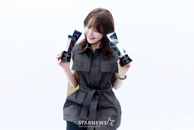 엄지원 AAA 수상자 내방 인터뷰 /사진=김휘선 기자 hwijpg@
