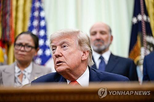 트럼프 대통령 [로이터=연합뉴스 자료사진. 재판매 및 DB 금지]
