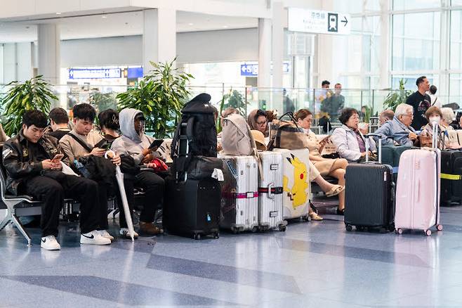 일본 하네다국제공항.(사진=AFP)