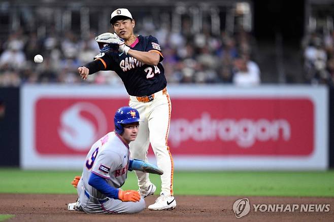 송성문의 수비 장면  [게티이미지/AFP=연합뉴스 자료사진]