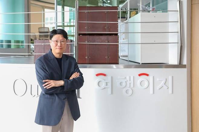 이정현 여행기획부문장. 교원투어 제공.