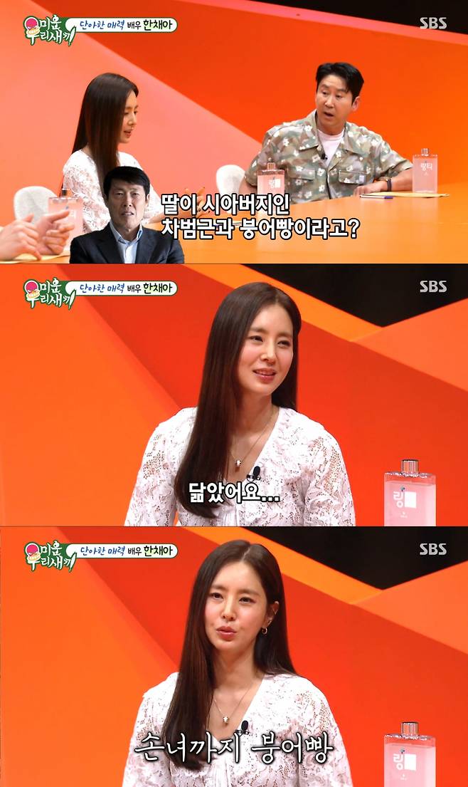 Actress Han Chae-ah appeared on the SBS show My Lazy Little Baby and revealed that her daughter bears a striking resemblance to her father-in-law, former soccer coach Cha Bum-kun. Han Chae-ah said she can see Cha Bum-kuns face when her daughter runs with intense focus, adding that she truly feels the power of strong genetics.Han Chae-ah also shared details of her daily life with her husband of eight years, candidly explaining how they ended up sleeping in separate rooms due to his need for physical affection and her desire for better sleep quality. She explained that while they started sleeping in separate rooms due to her husbands severe snoring, they continue to enjoy a cheerful married life, with her husband even moving the bed to show his affection.