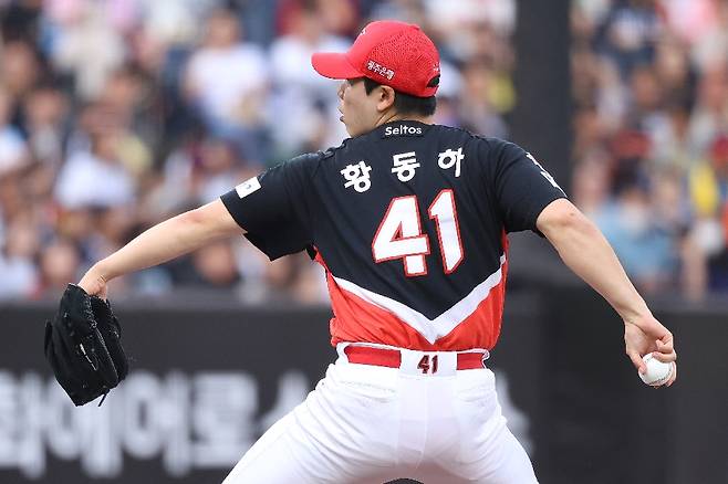 ▲ 상무 1차 전형에 합격해 입대 여부가 관심을 모으는 황동하 ⓒKIA 타이거즈