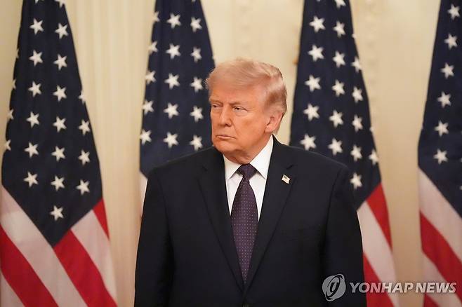 트럼프 대통령 [AP 연합뉴스. 재판매 및 DB 금지]