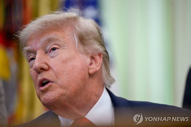 트럼프 대통령 [로이터=연합뉴스. 재판매 및 DB 금지]