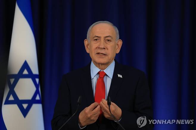 베냐민 네타냐후 이스라엘 총리 [UPI=연합뉴스 자료사진. 재판매 및 DB 금지]