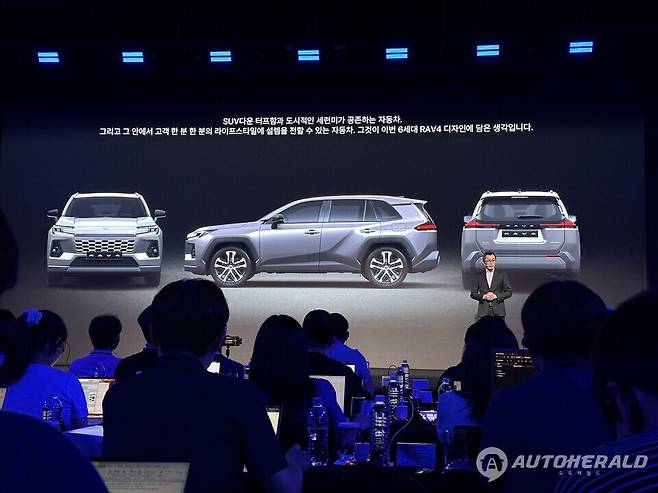 올 뉴 RAV4는 개선된 TNGA-K 플랫폼을 기반으로 차체 구조를 최적화해 차체 전체 비틀림 강성을 기존 대비 약 10% 향상시켰다(오토헤럴드 김훈기 기자)