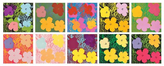 앤디 워홀 'Flower'(1970).
