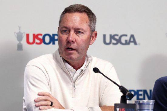 마이크 완 USGA CEO가 US오픈을 앞두고 인터뷰를 하고 있다. 사우샘프턴=AFP연합뉴스