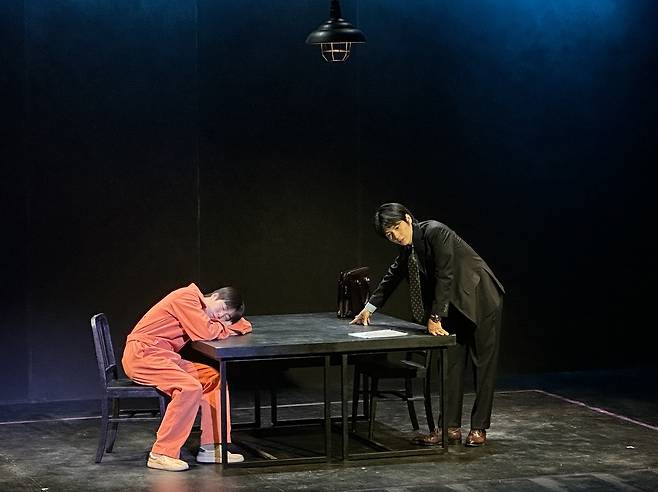 연극 '댄포스가 옳았다' 프레스콜 [촬영 조윤희]