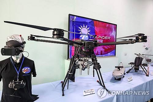 대만 선더타이거 그룹이 생산한 드론 [AFP=연합뉴스 자료사진]