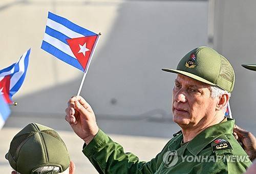 미겔 디아스카넬 쿠바 대통령  [AFP=연합뉴스]