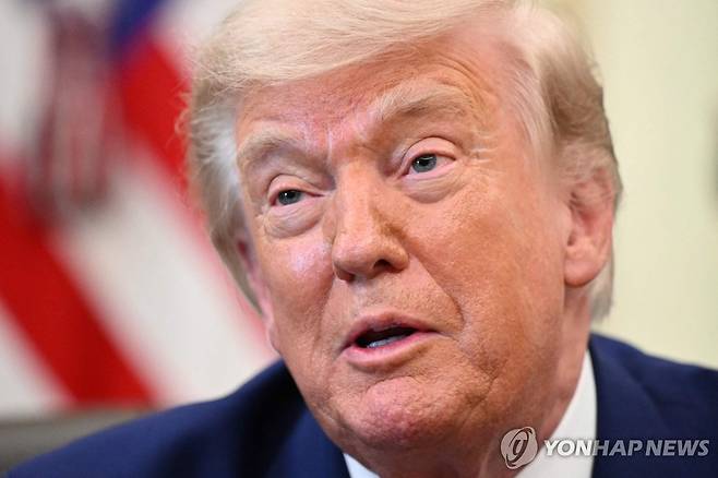 도널드 트럼프 미국 대통령 [AFP=연합뉴스 자료사진. 재판매 및 DB 금지]
