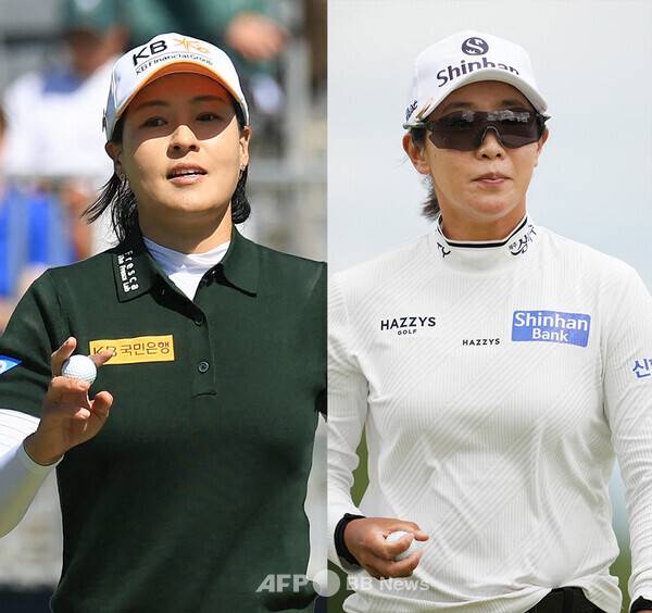 2026년 미국여자프로골프(LPGA) 투어 마이어 LPGA 클래식 우승에 도전하는 전인지, 임진희 프로. 사진제공=ⓒAFPBBNews = News1 (사진을 무단으로 사용하지 마십시오.)