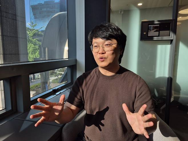 이하늘 소프트스퀘어드 대표가 21일 서울 강남구에서 서울경제신문과 만나 인터뷰하고 있다. 김지원 기자