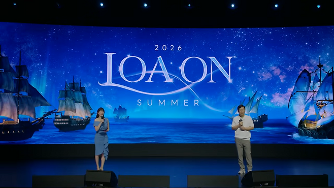 로스트아크의 쇼케이스 '2026 로아온 썸머'가 개최됐다(출처=유튜브 캡처).
