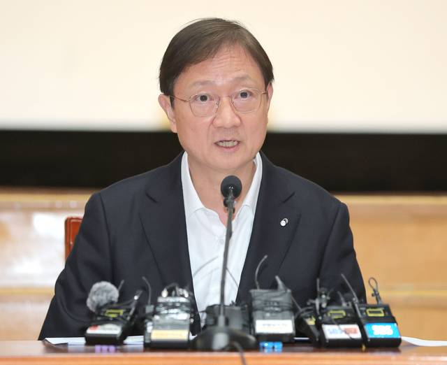 이찬진 금융감독원장이 발언하고 있다. [연합뉴스]