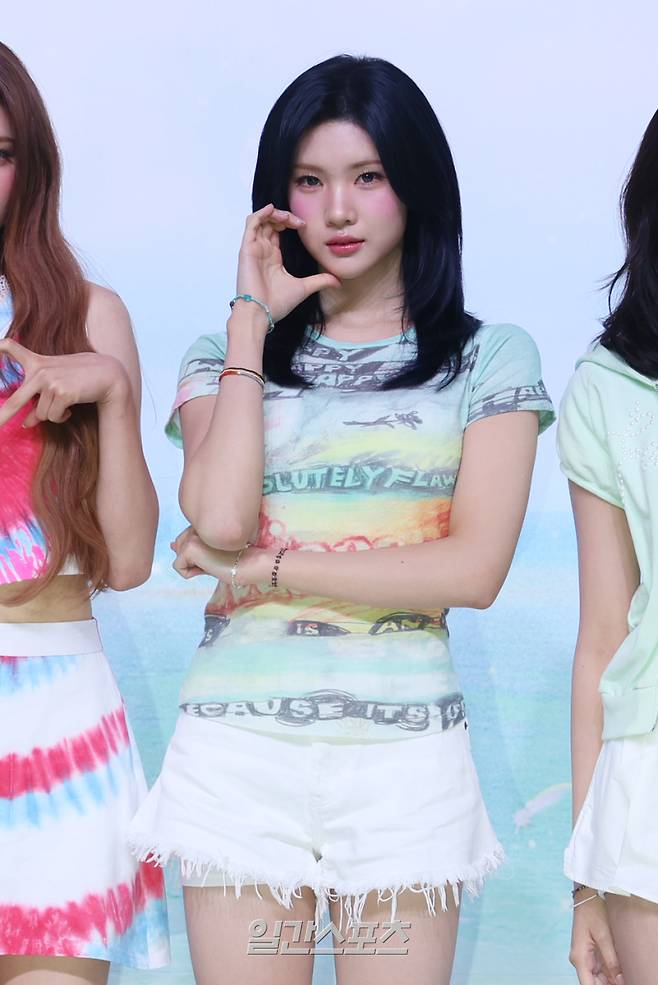 그룹 하츠투하츠(Hearts2Hearts) 주은 / 사진=서병수 기자 qudtn@edaily.co.kr&nbsp;