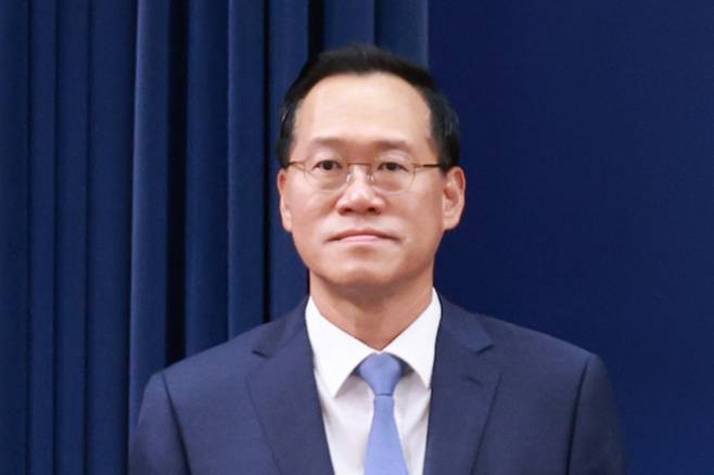 신임 민정수석 한찬식 김앤장법률사무소 변호사. 연합뉴스