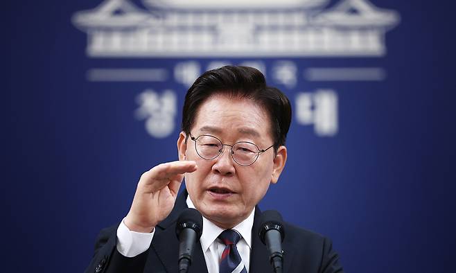 이재명 대통령. 연합뉴스
