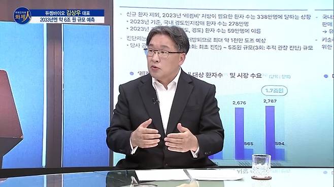 /사진=MTN 리더 이야기 [파워인터뷰 화제人] 듀켐바이오 김상우 대표
