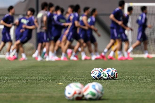 ▲ 2026 FIFA 북중미 월드컵 공인구 트리온다. 연합뉴스