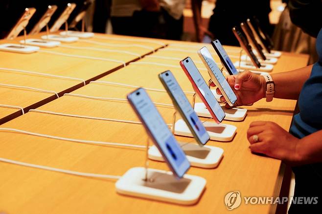 애플 아이폰 [로이터=연합뉴스 자료사진. 재판매 및 DB 금지]