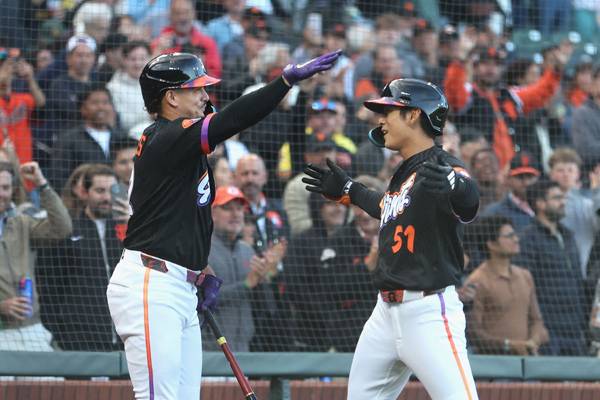 이정후는 이날 솔로 홈런을 때렸다. 사진= Getty Images/AFP= 연합뉴스 제공