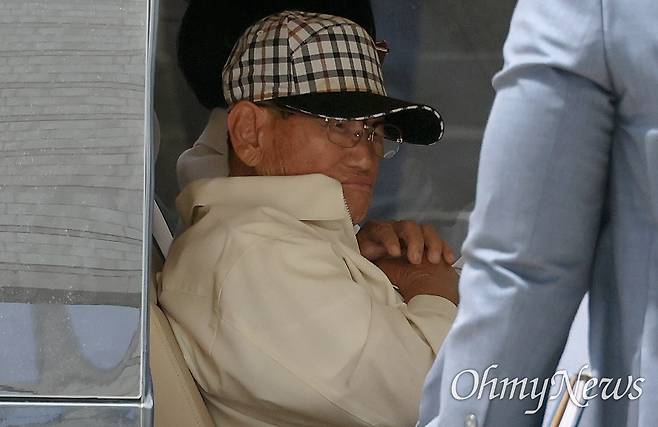 이만희 총회장 법원 출석