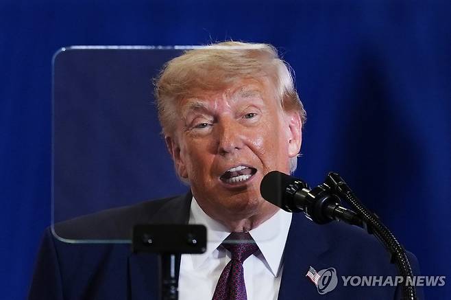 트럼프 대통령 [AP=연합뉴스. 재판매 및 DB 금지]