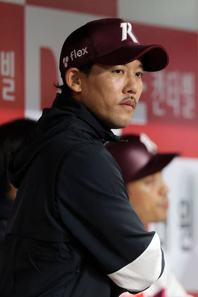 키움 히어로즈의 전 플레잉 코치 이용규. ⓒ 뉴시스