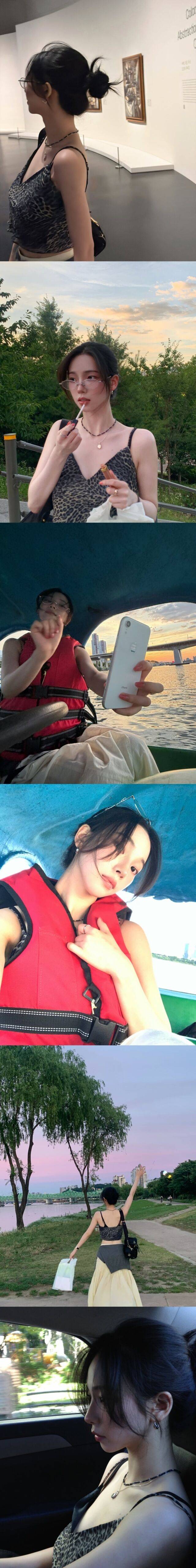 그룹 에스파 카리나./카리나 인스타그램