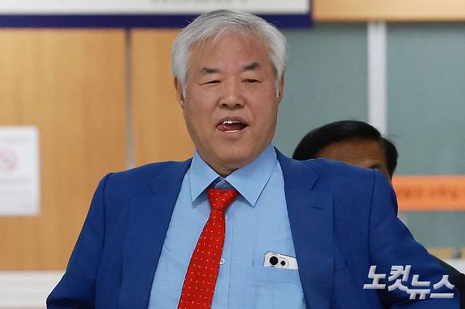 사랑제일교회 목사 전광훈씨. 류영주 기자