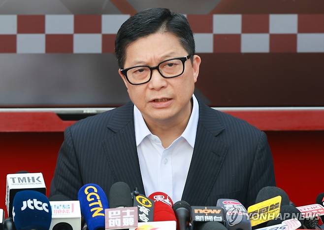 크리스 탕 홍콩 보안국장 [EPA 연합뉴스 자료사진]