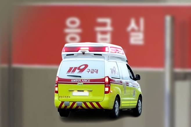 구급차. 국민일보 제작 이미지