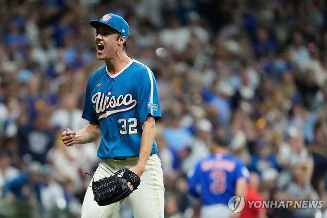 밀워키 강속구 투수 제이컵 미저로우스키 [AP=연합뉴스]