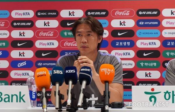 홍명보 월드컵 대표팀 감독. 김희준 기자