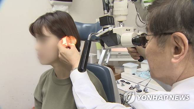 이비인후과 난청검사 [연합뉴스TV 제공]