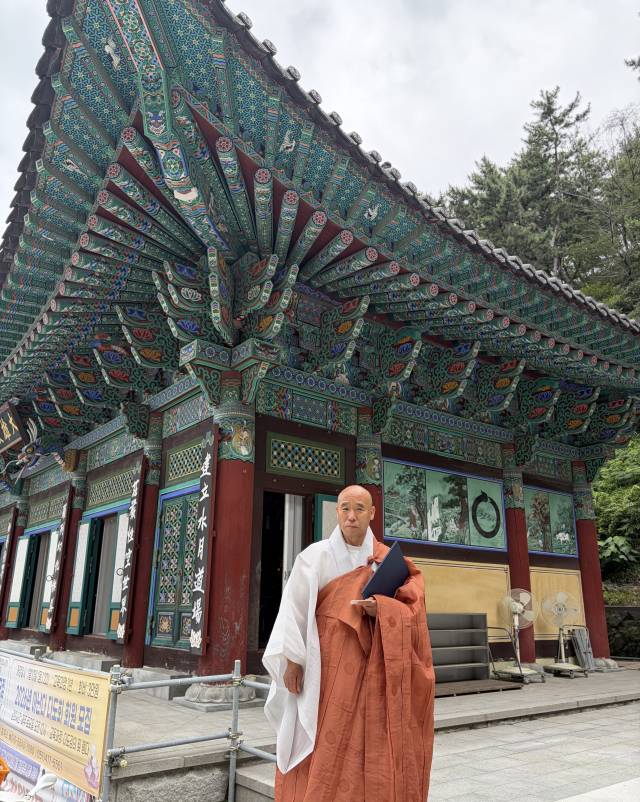 부산 영도 복천사 주지 혜진 스님. 김은영 기자 key66@