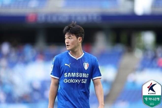이규성은 2025시즌을 수원 삼성에서 보냈다. 사진=한국프로축구연맹