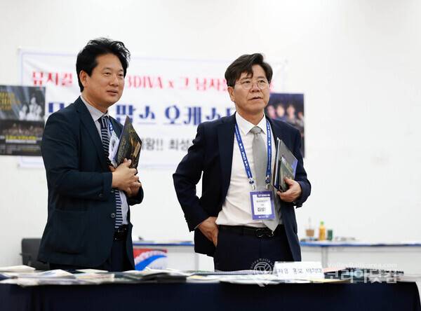 '다시 살린 경기예술' 경기아트센터 김상회 사장, "작품 널리 알릴 수 있어 감사".(사진=김경수 기자/ 2026. 6.28)