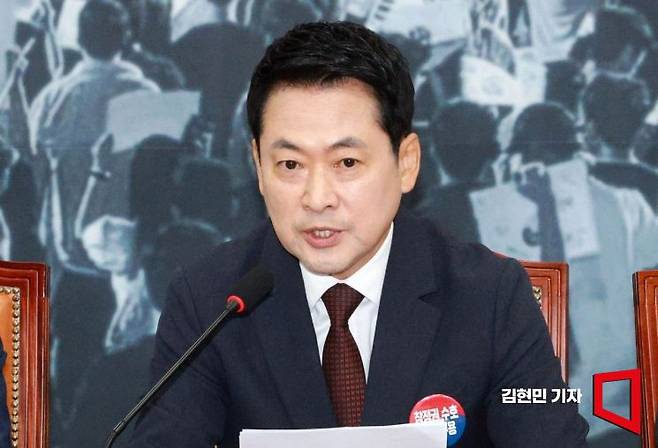 장동혁 국민의힘 대표가 29일 국회에서 열린 최고위원회의에서 발언하고 있다. 2026.6.29 김현민 기자