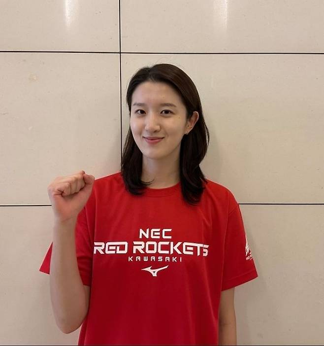일본 NEC로 임대 이적한 이다현