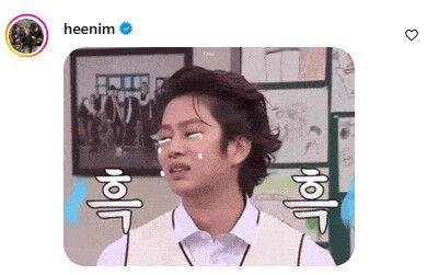 Super Junior member Kim Hee-chul showed his support by sharing a video of himself shedding tears while watching Son Heung-mins apology statement, in which Son expressed his feelings following South Koreas elimination from the 2026 FIFA North and Central America World Cup. Kim Hee-chul had previously consistently expressed his disappointment over the national teams results and shown his support for the players.